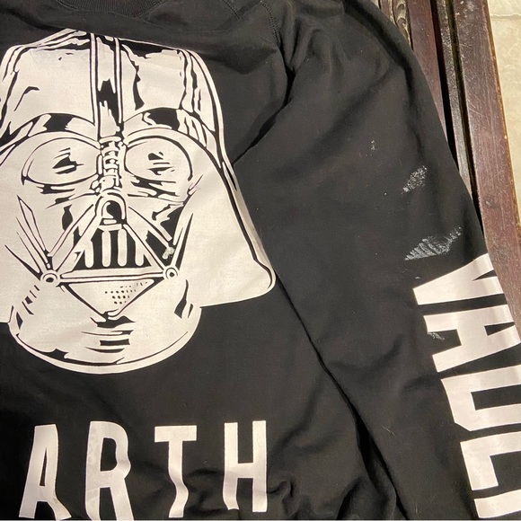 Eleven Paris Starwars Darth Vader Black Sweatshirt Large Men - Picture 8 of 10